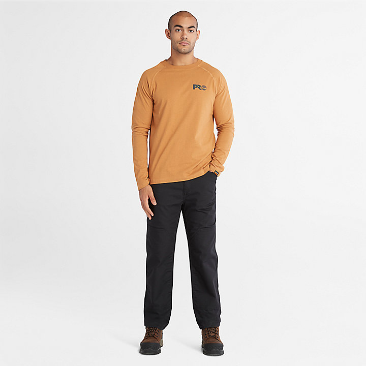 T-shirt a Maniche Lunghe Timberland PRO® Core da Uomo in arancione