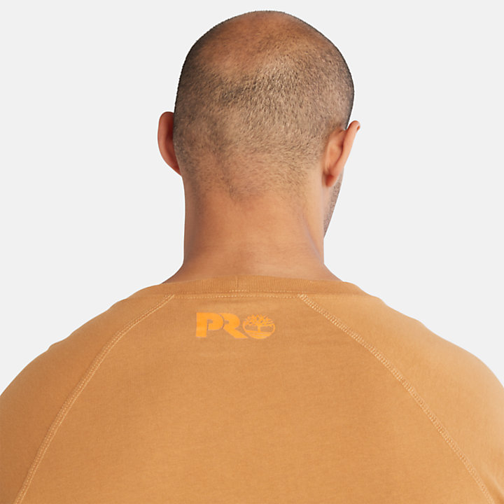 T-shirt a Maniche Lunghe Timberland PRO® Core da Uomo in arancione-
