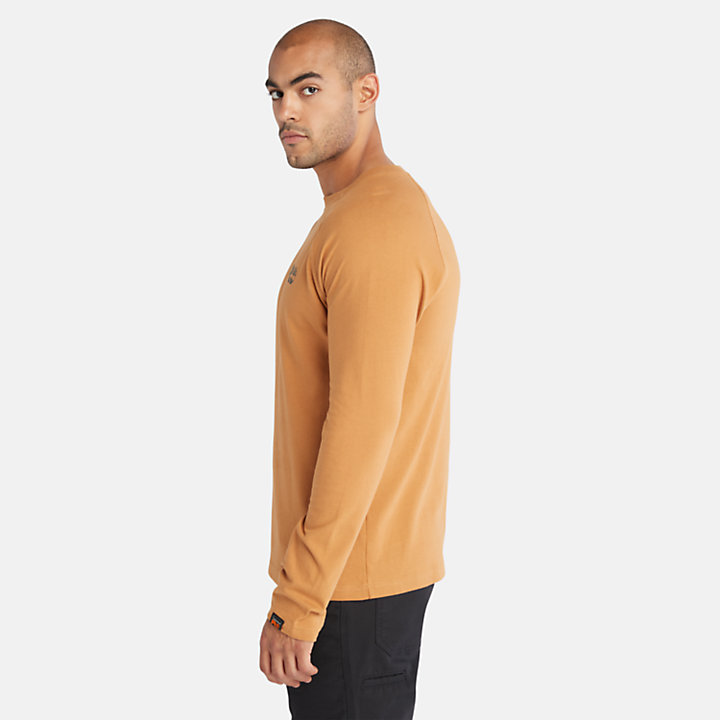 Timberland PRO® Core Long-Sleeve T-Shirt for Men in Orange | Timberland