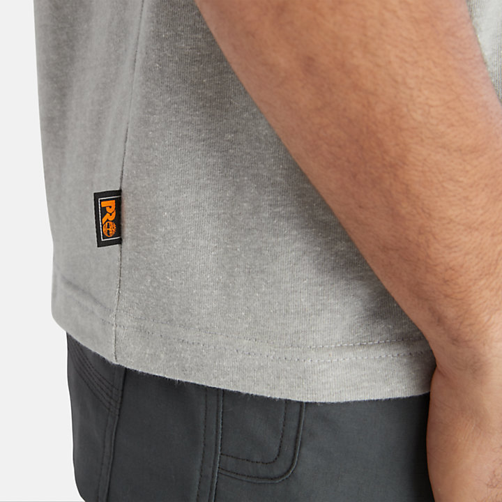 T-shirt com Logótipo Refletor Timberland PRO® Core para Homem em cinzento-