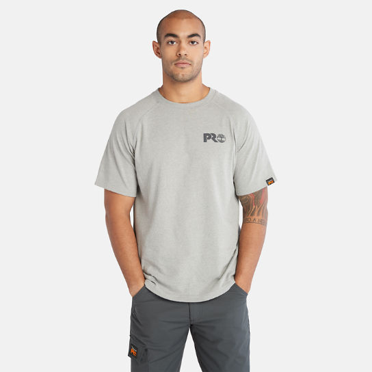 T-shirt à logo réfléchissant Timberland PRO® Core pour homme en gris | Timberland