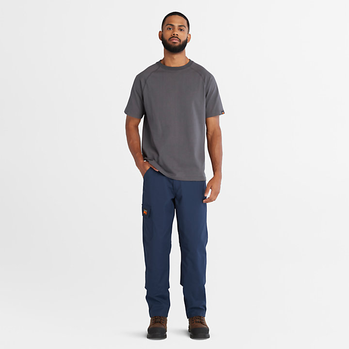 Camiseta con el logotipo reflectante Timberland PRO® Core para hombre en gris oscuro-
