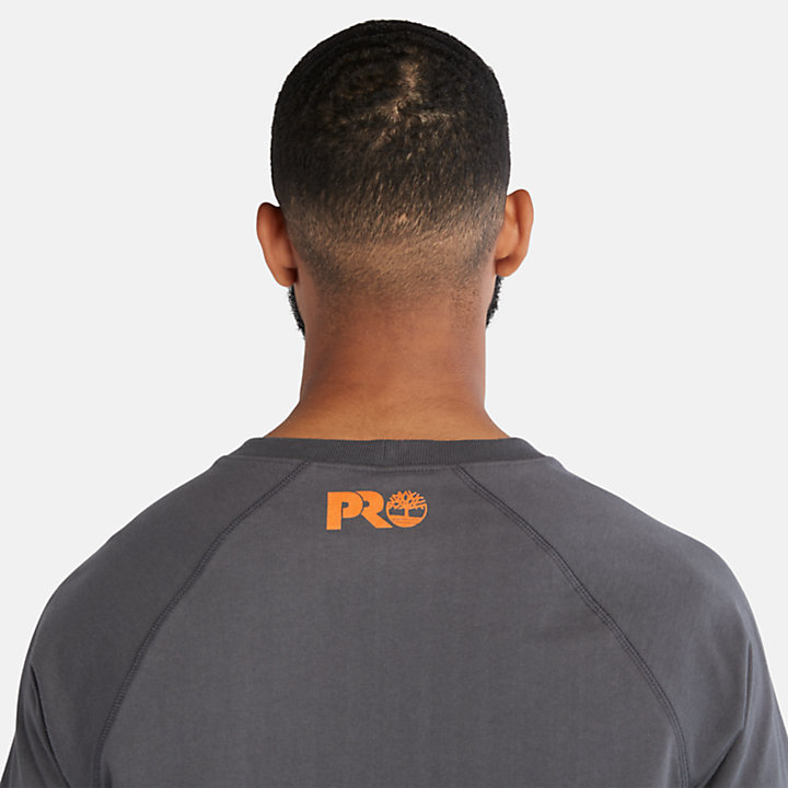 T-shirt à logo réfléchissant Timberland PRO® Core pour homme en gris foncé-