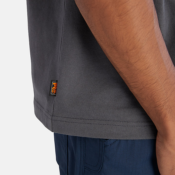Timberland PRO® Core Reflective Logo T-Shirt for Men in Dark Grey