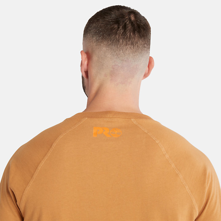 Timberland PRO® Core T-shirt met reflecterend logo voor heren in donkergeel-