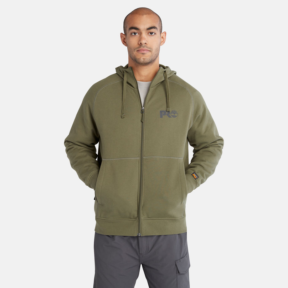 Timberland Pro Hood Honcho Sport Hoodie For Men In Green Green, Size S