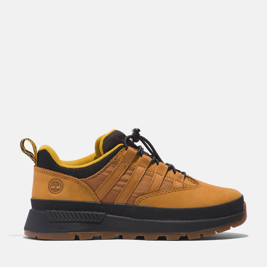Timberland Euro Trekker Trainer For Youth In Yellow Yellow Kids, Size 1