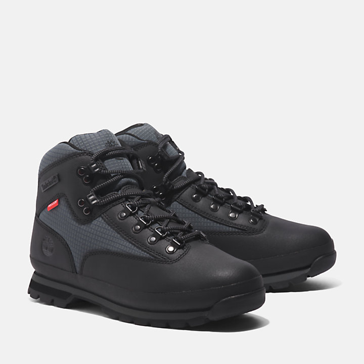 Chaussures de randonnée Helcor® Euro Hiker pour homme en noir-