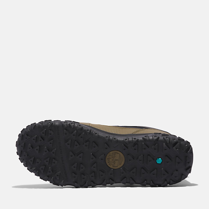 Chaussures en cuir Helcor® Super Oxford Greenstride™ Motion 6 pour homme en noir/vert-