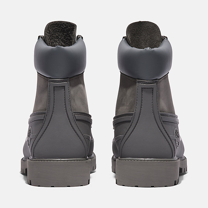 Timberland® Heritage 6 Inch Boot met rubberen neus voor heren in grijs