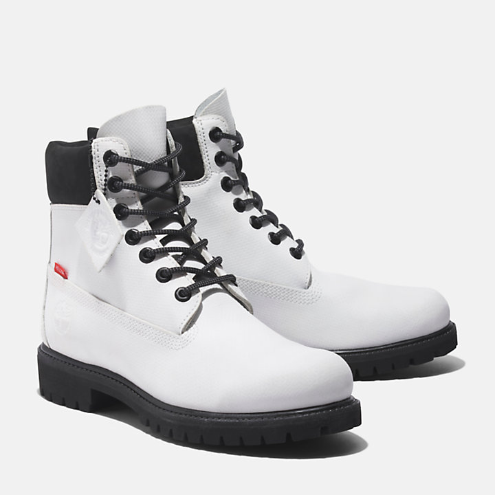 Helcor® Timberland® Premium 6-Inch Boot voor heren in wit-