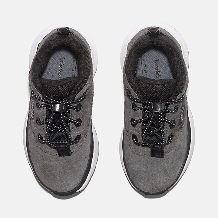 Sneaker in Pelle Field Trekker da Bambino (dal 20 al 30) in grigio
