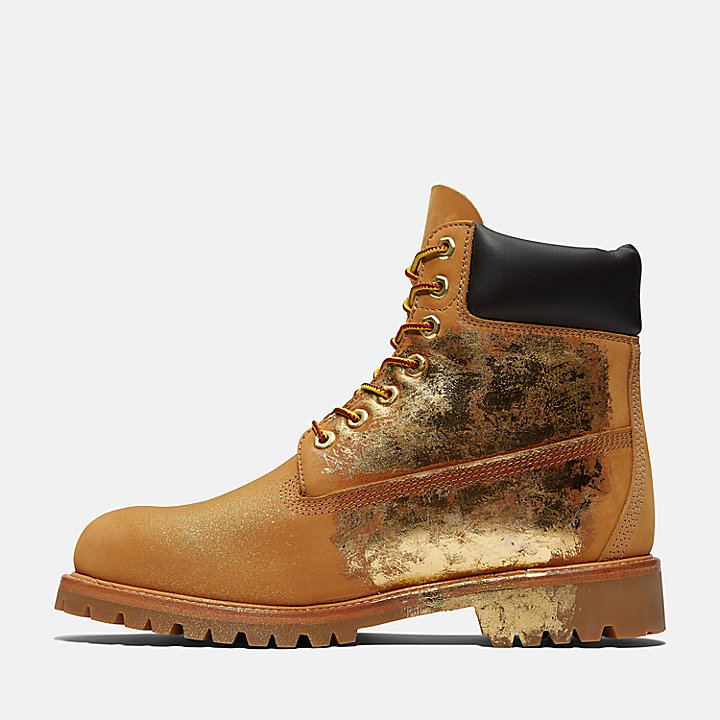 Jimmy Choo x Timberland® Spray-painted Boot for Men in Yellow