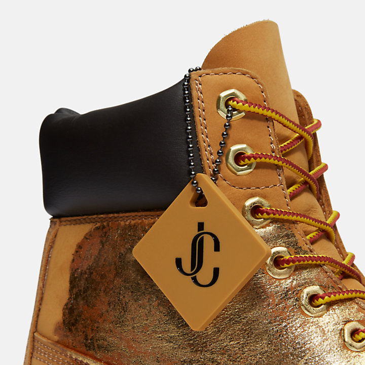 Jimmy Choo x Timberland® Spray-painted Boot for Men in Yellow-