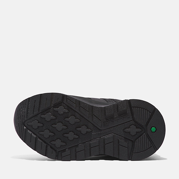 Zapatillas Euro Trekker para niños en negro