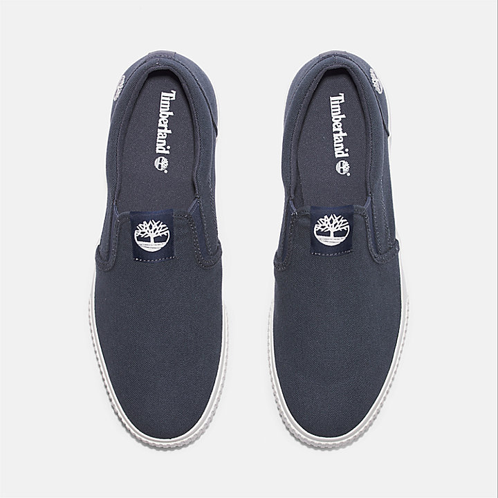 Mylo Bay Lage Slip-on Sneaker voor heren in blauw