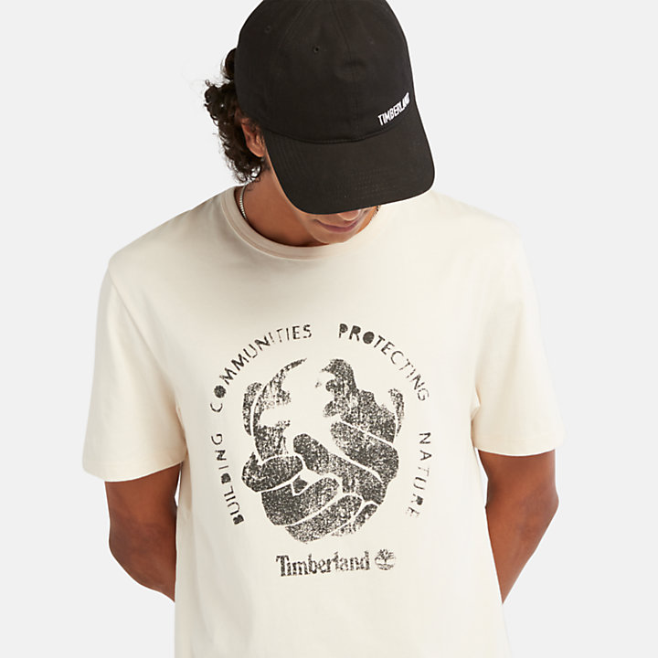 Building Communities Protecting Nature T-shirt for Men in No Color-