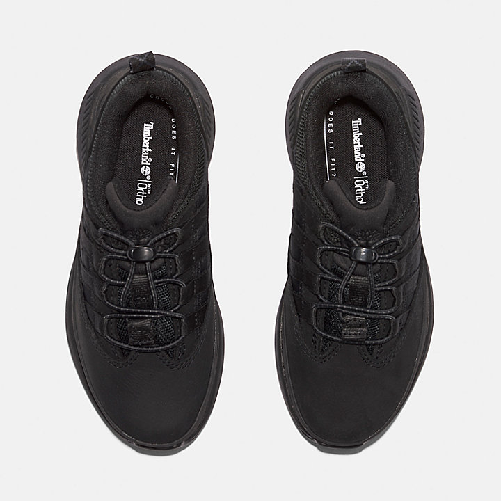 Zapatillas de caña baja Euro Trekker para niño (de 35,5 a 40) en color negro