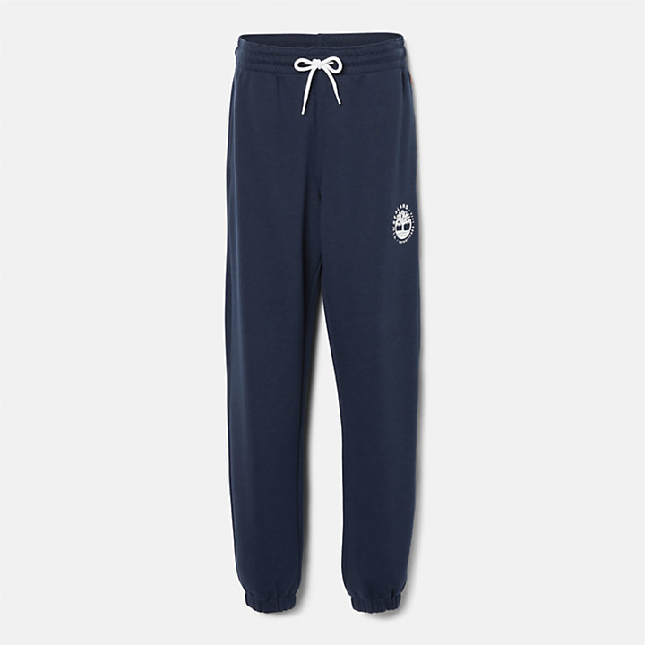 Pantaloni Sportivi con Logo Refibra da Uomo in blu marino-