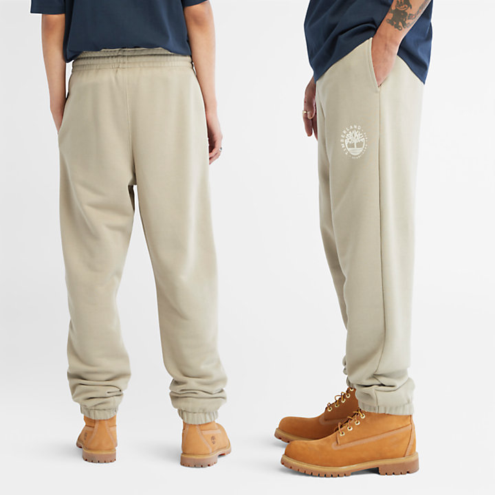 Pantalon de survêtement à logo Refibra pour homme en vert clair-