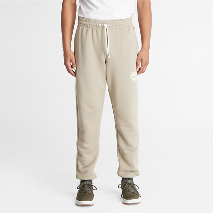 Pantalon de survêtement à logo Refibra pour homme en vert clair-
