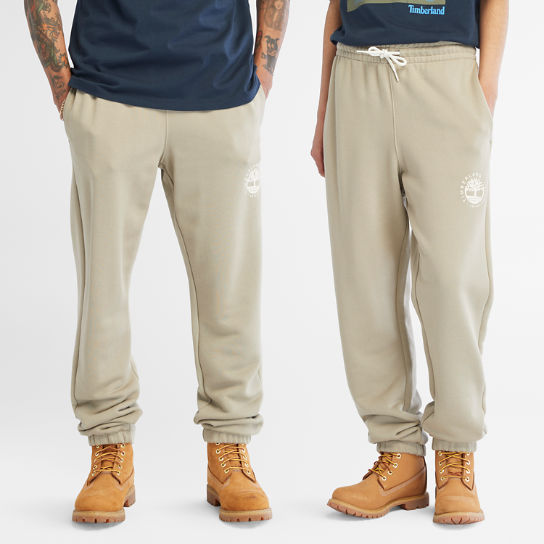 Pantalon de survêtement à logo Refibra unisexe en vert clair | Timberland