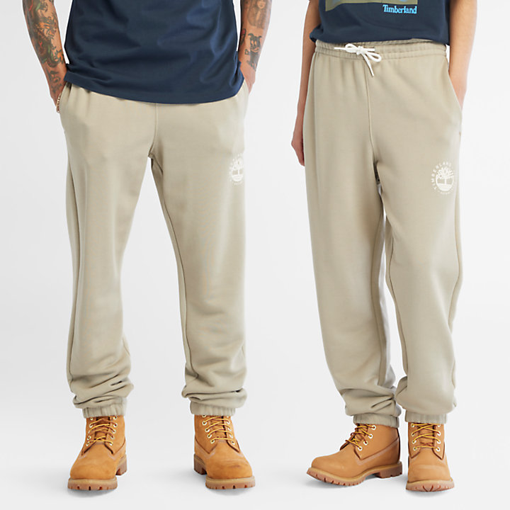 Pantalón de Chándal con Logotipo de Refibra para Hombre en verde claro-