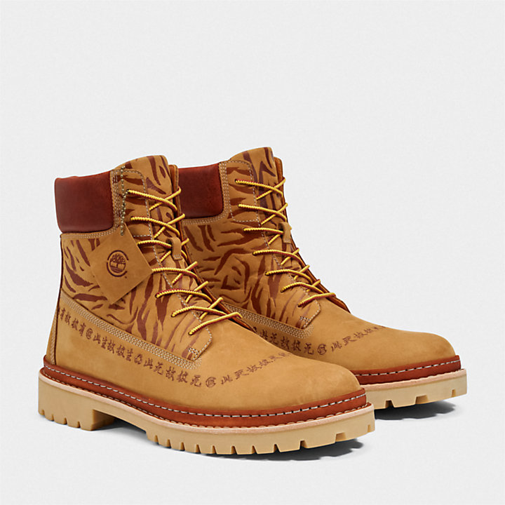 Timberland® x CLOT Future73 Timberloop 6 Inch Boot for Men in Yellow-