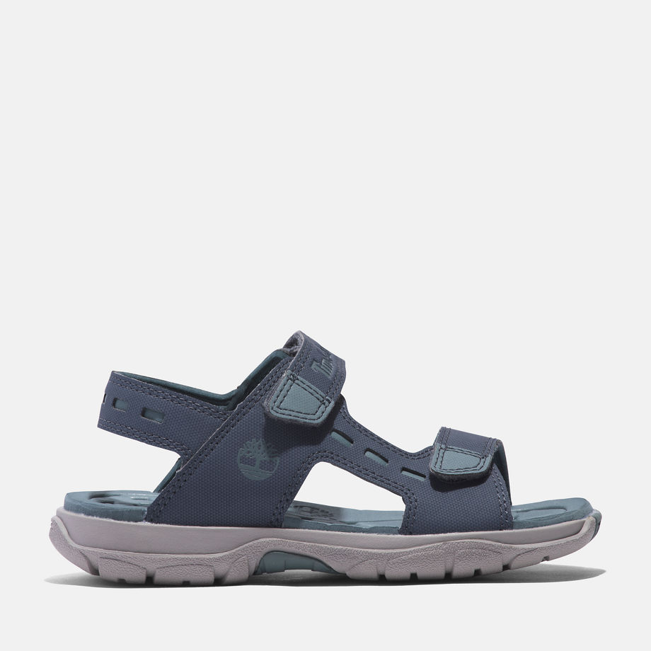 Timberland Moss Jump 2-strap Sandal For Youth In Dark Blue Blue Kids