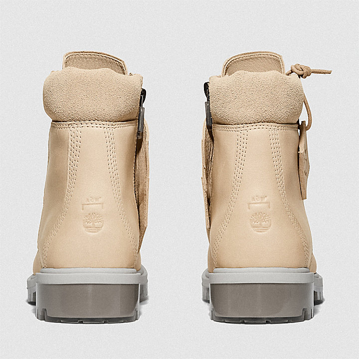A-COLD-WALL* 6-Inch Zip Up Boot for Women in Beige
