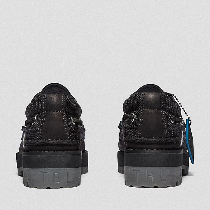 Sapato de Vela Cosido à Mão com 3 ilhós Timberland® x A-COLD-WALL* Future73 para Homem em preto