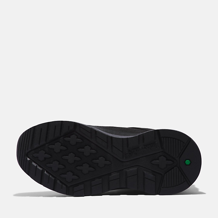 Zapatillas de montaña Field Trekker para niño (de 35,5 a 40) en negro-