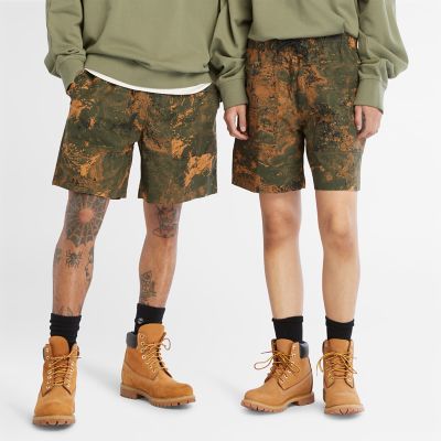 All Gender Printed Woven Shorts in Print | Timberland