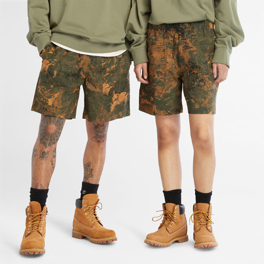 Pantalones cortos tejidos estampados unisex en estampado | Timberland