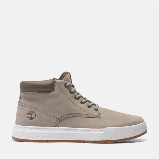 Maple Grove Leather Chukka for Men in Light Grey | Timberland