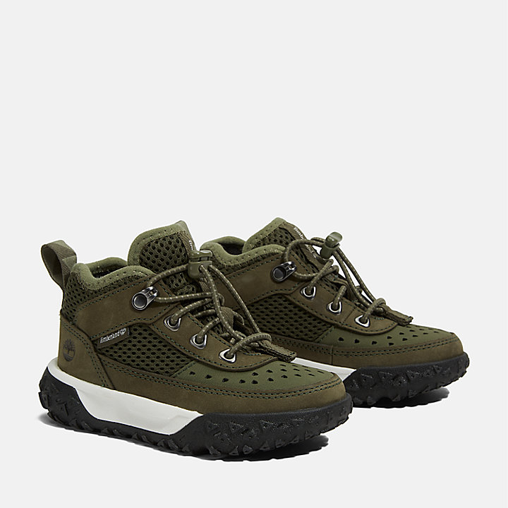 GreenStride™ Motion 6 Super Oxford Shoe for Toddler in Dark Green