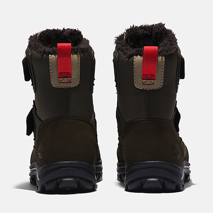 Chillberg Waterproof Winter Boot for Junior in Dark Green
