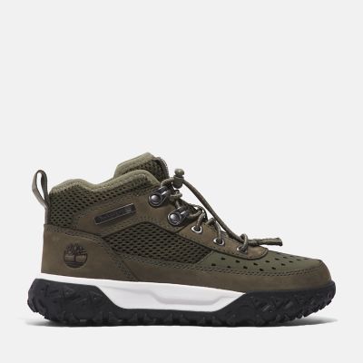 Timberland Greenstride Motion 6 Trainer For Youth In Green Green Kids