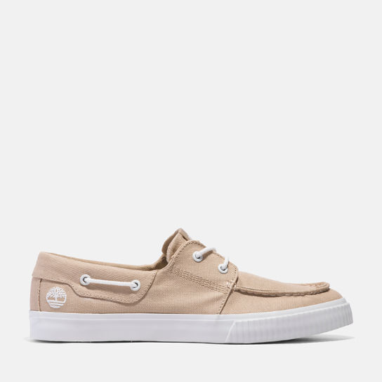 Lace-Up Low Trainer For Men in Beige | Timberland