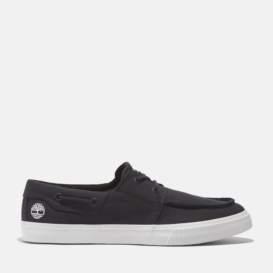 Timberland Lace-up Low Trainer For Men In Black Black