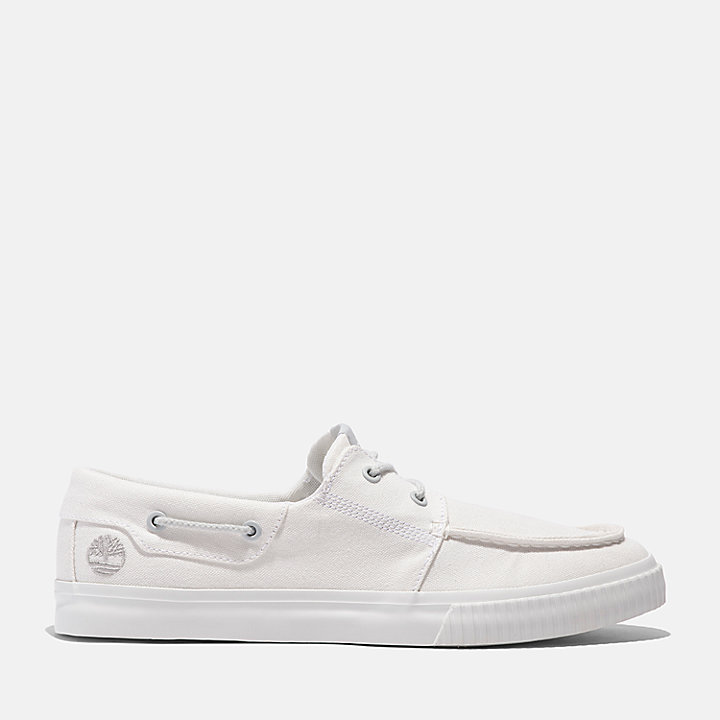 Lace-Up Low Trainer For Men in White