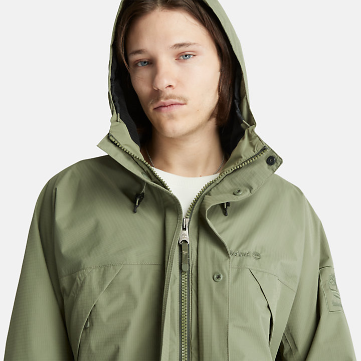TimberDry™ Waterproof Trail Jacket for Men in Green-
