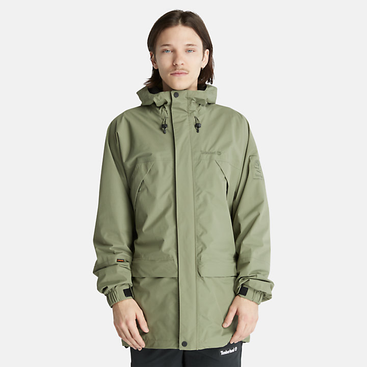 TimberDry™ Waterproof Trail Jacket for Men in Green-