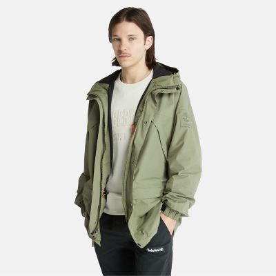 Timberland Chaqueta Timberdry Trail Impermeable Para Hombre En Verde Verde
