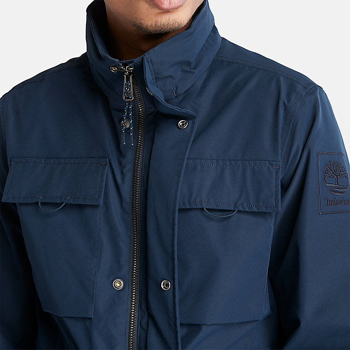 Comfort Stretch Field Jacket for Men in Navy