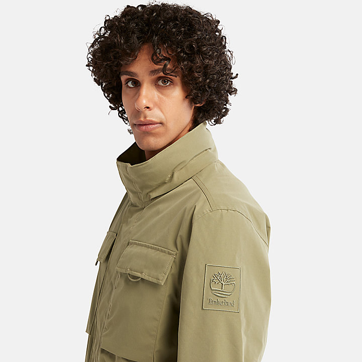 Comfort Stretch Field Jacket for Men in Green