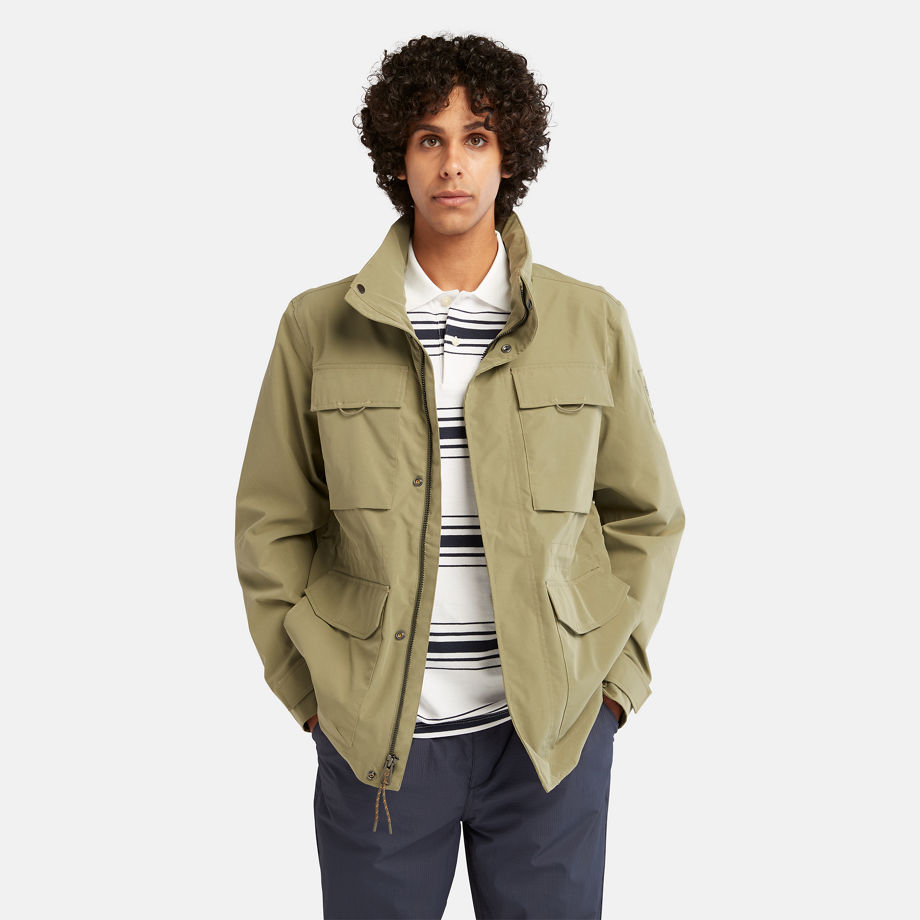 Timberland Comfort Stretch Field Jacket For Men In Green Green