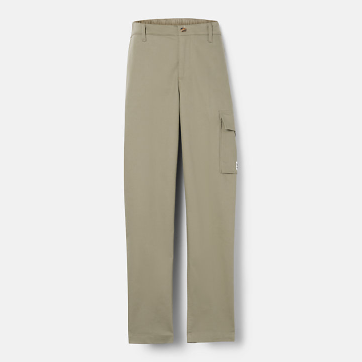 Tapered Trousers with Outlast® Technology for Men in Green-