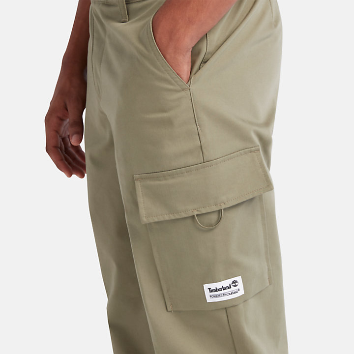 Pantaloni affusolati con Tecnologia Outlast® da Uomo in verde-