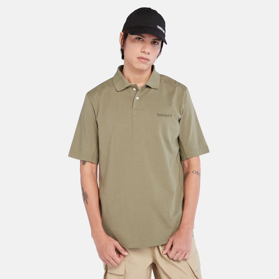 Timberland Timberchill Polo For Men In Green Green, Size XL